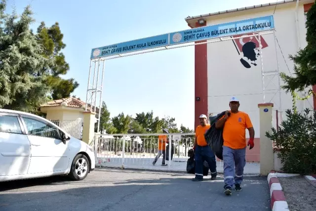 Aliağa Belediyesi eğitim kurumlarına desteğini sürdürüyor