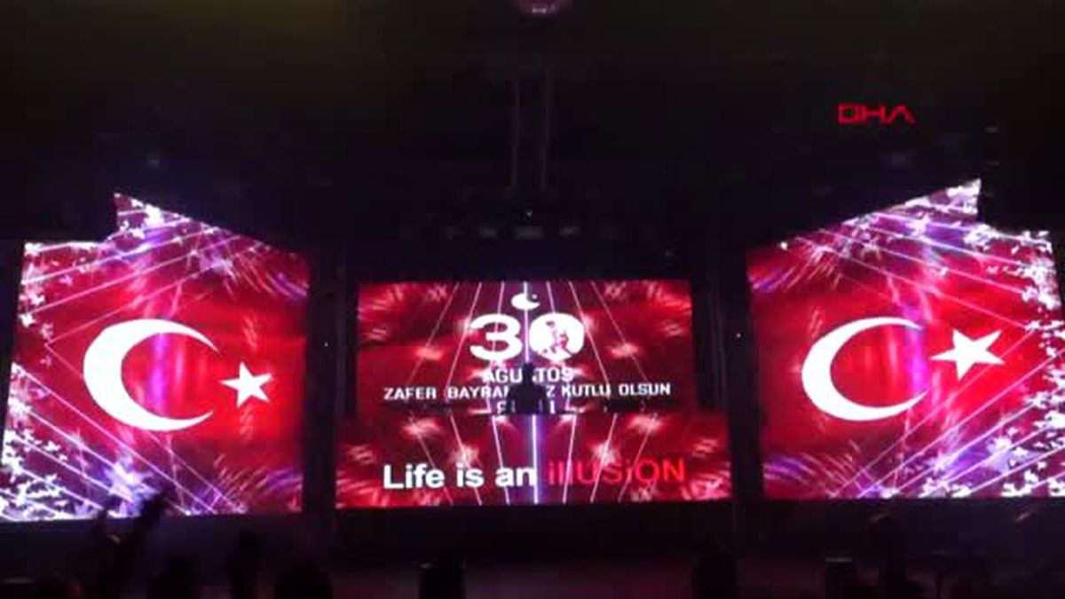 Antalya burakyeter alanya'yı coşturdu