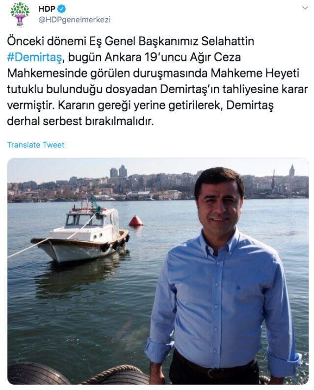 Avukatı Selahattin Demirtaş'ın nasıl tahliye olabileceği konusunda açıklamada bulundu