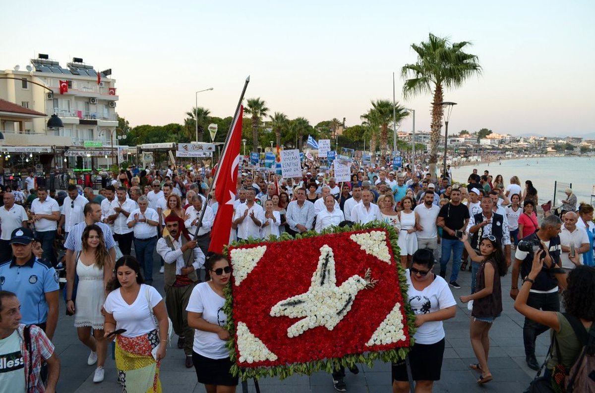 Didim'de 24. Barış Festivali konserle sona erdi