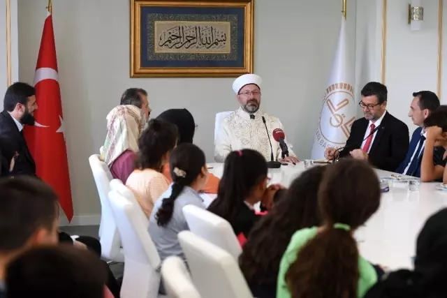 Diyanet Ä°Åleri BaÅkanÄ± ErbaÅ: "Ä°slam, gÃ¼zel ahlakÄ± dÃ¼nyaya yaymayÄ± emreder" ile ilgili gÃ¶rsel sonucu