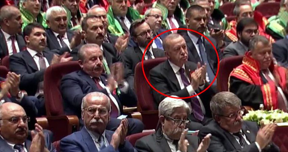Erdoğan, 3 yıl önce protesto ettiği Feyzioğlu'nu bu kez alkışladı