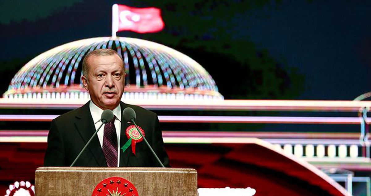Erdoğan'dan Adli Yıl Açılışı için Külliye'ye gelmeyen barolara tepki: Bu gazi mekan milletimizin evidir