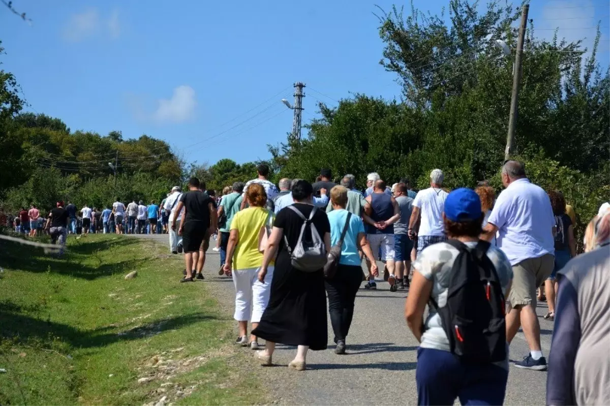 Hamsilos için tepki yürüyüşü
