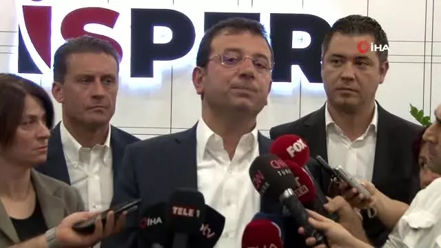 İmamoğlu'ndan İSPARK açıklaması İmamoğlu'ndan İSPARK açıklaması