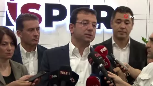 İmamoğlu'ndan İSPARK açıklaması İmamoğlu'ndan İSPARK açıklaması