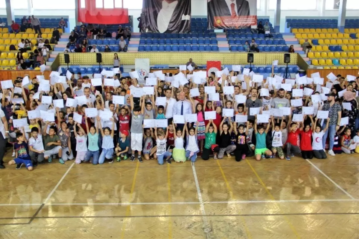 Kırıkkale'de yaz spor okulları sona erdi