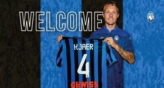 Kjaer, Atalanta'ya transfer oldu Kjaer, Atalanta'ya transfer oldu