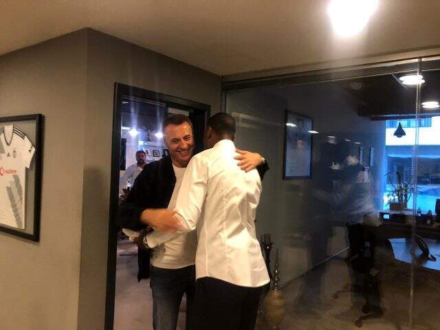 Marcelo Guedes, Fikret Orman'ı ziyaret etti!