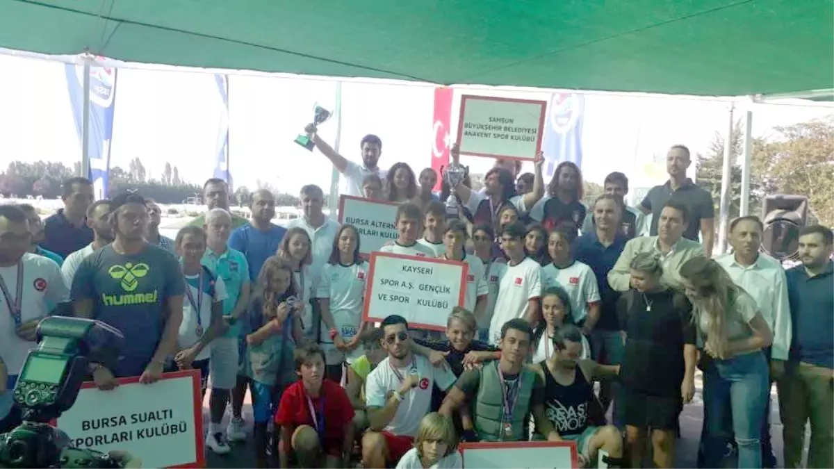 Spor A.Ş, Su Kayağı'nda 5 madalya ile döndü