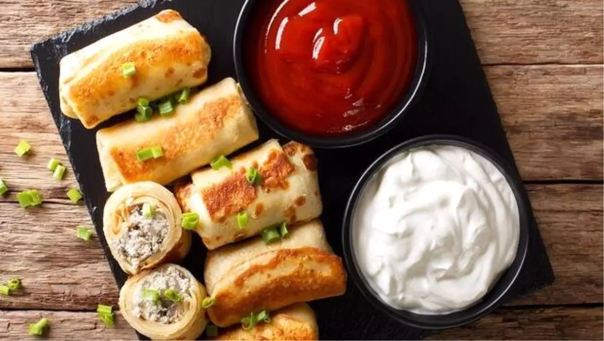 Tavuklu Mantarlı Krep Tarifi