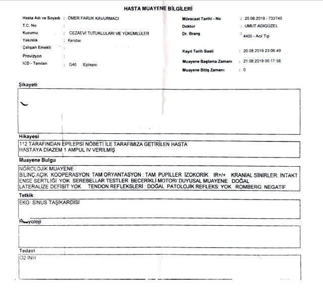 Topbaş'ın FETÖ'den tutuklu damadı, hastanenin acil servisine kaldırıldı