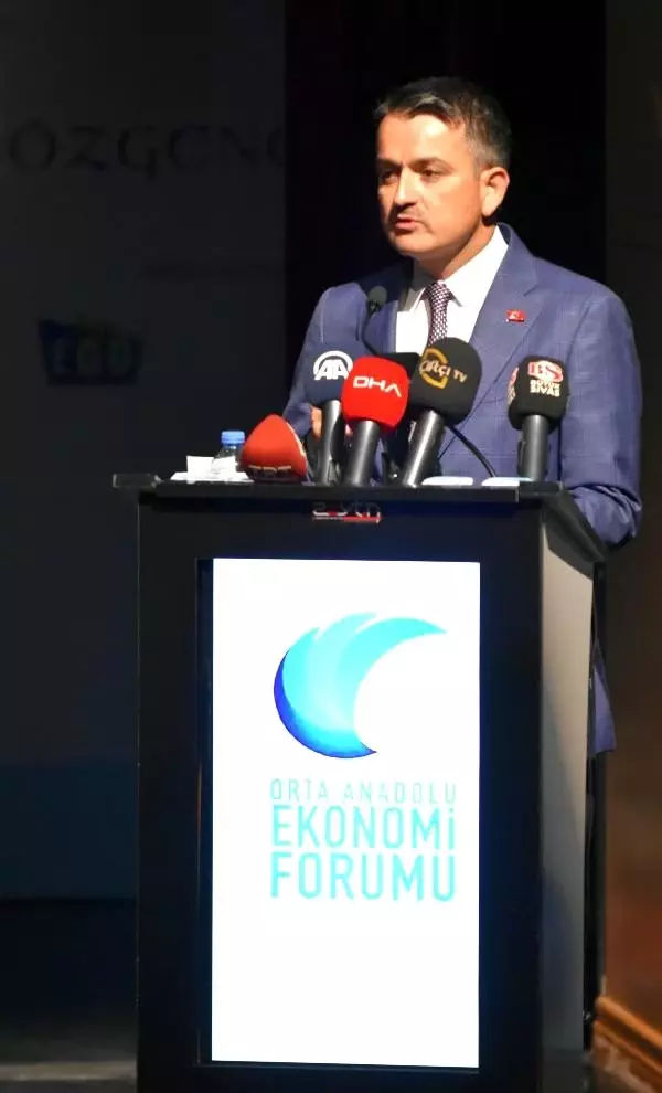Bakan pakdemirli: verimliliği artırmak için, teknoloji tarımla birleştirilmeli