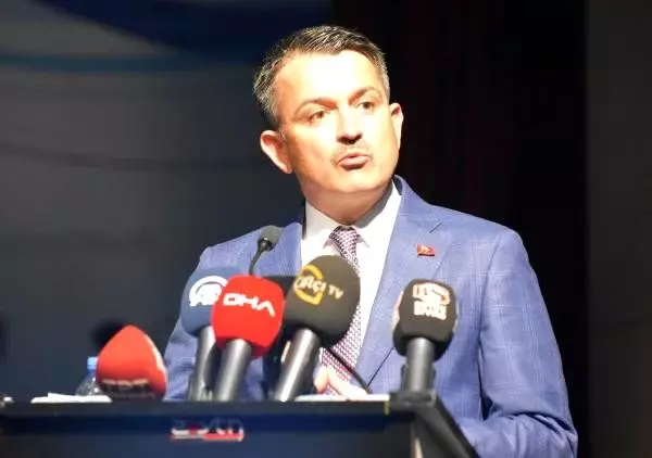 Bakan pakdemirli: verimliliği artırmak için, teknoloji tarımla birleştirilmeli