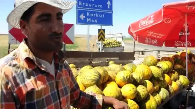 Balotu kavunu tezgahlarda yerini aldı - MUŞ