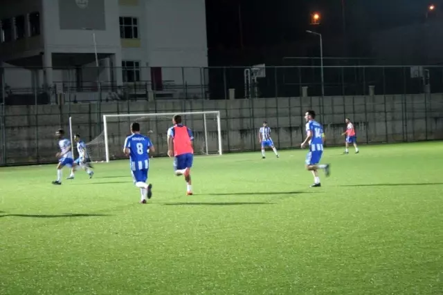 İlçede Süper Lig'i aratmayan futbol turnuvası