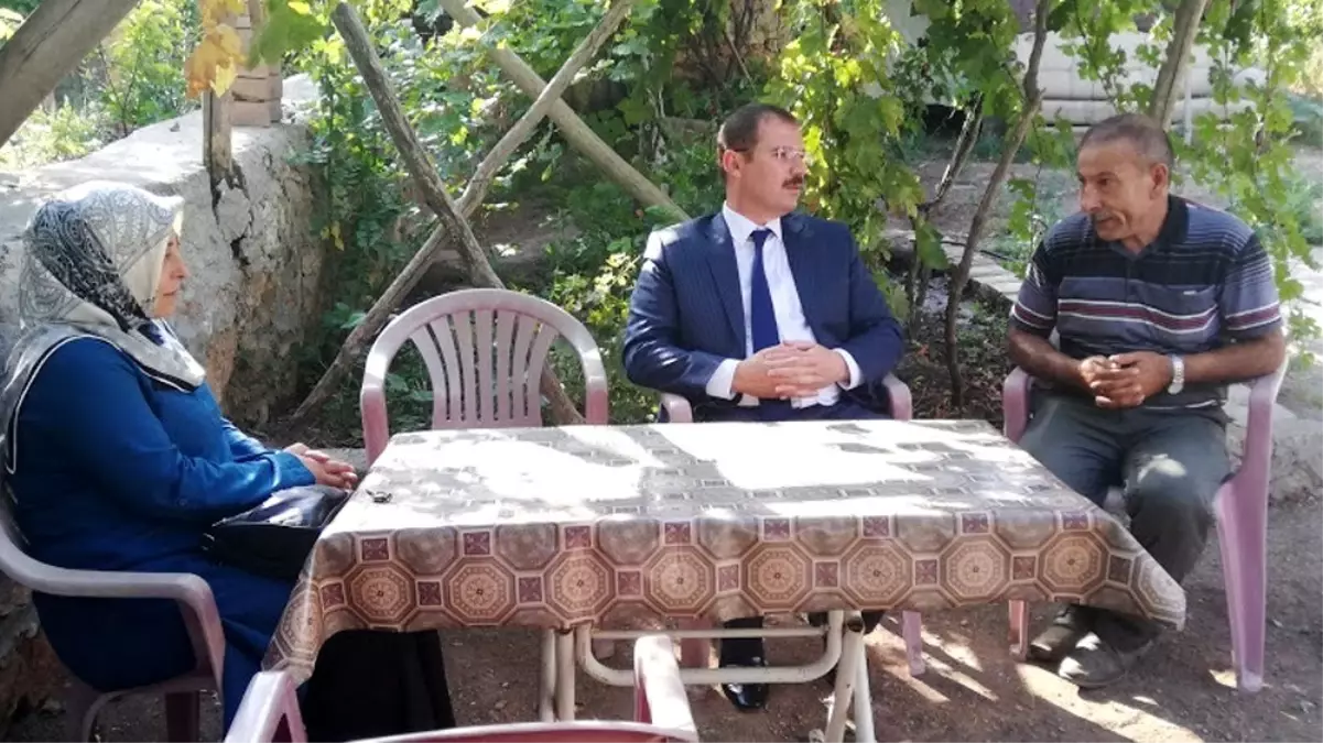 Kaymakam Erdemir: 'Devlet, şehit ailelerimizin her zaman yanında'