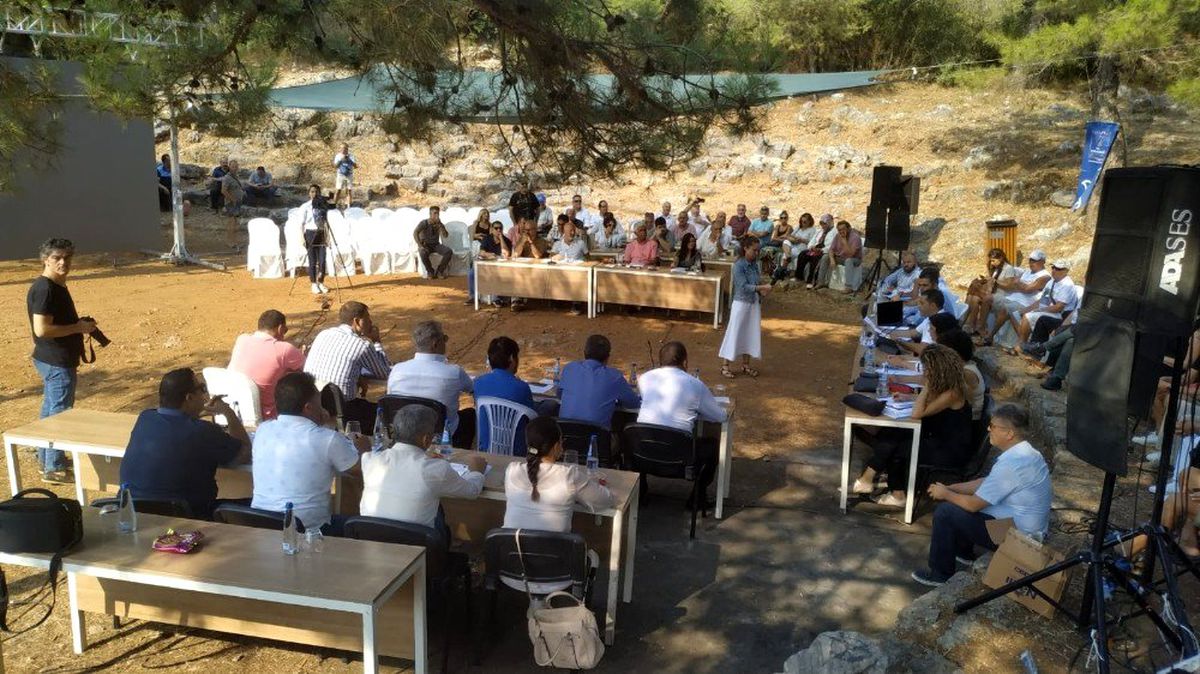 Kuşadası Belediye Meclisi, 12 İyon şehir devletinin başkenti Panionion'da toplandı