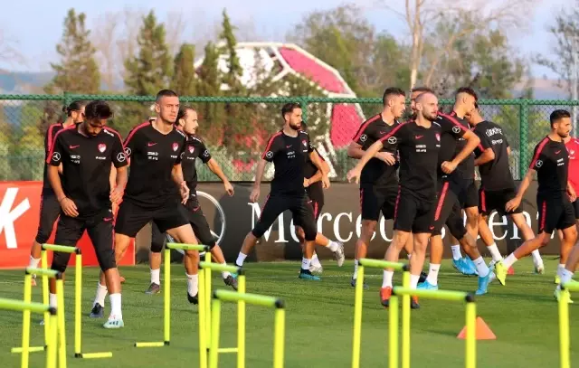 A Milli Takım, hazırlıklarını sürdürdü A Milli Takım, hazırlıklarını sürdürdü