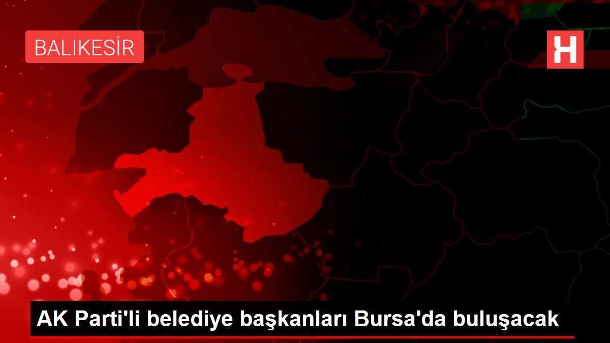 AK Parti'li belediye başkanları Bursa'da buluşacak