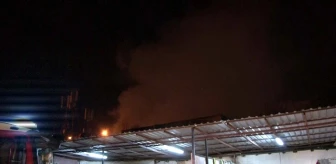 Başkent'te iş yeri yangını