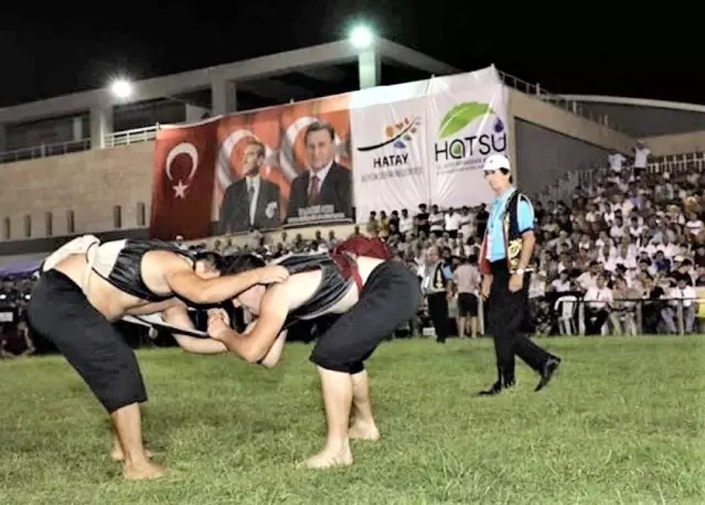 Dünya Aba Güreşi Şampiyonası Hatay'da şenlik havasında yapıldı Dünya Aba Güreşi Şampiyonası Hatay'da şenlik havasında yapıldı