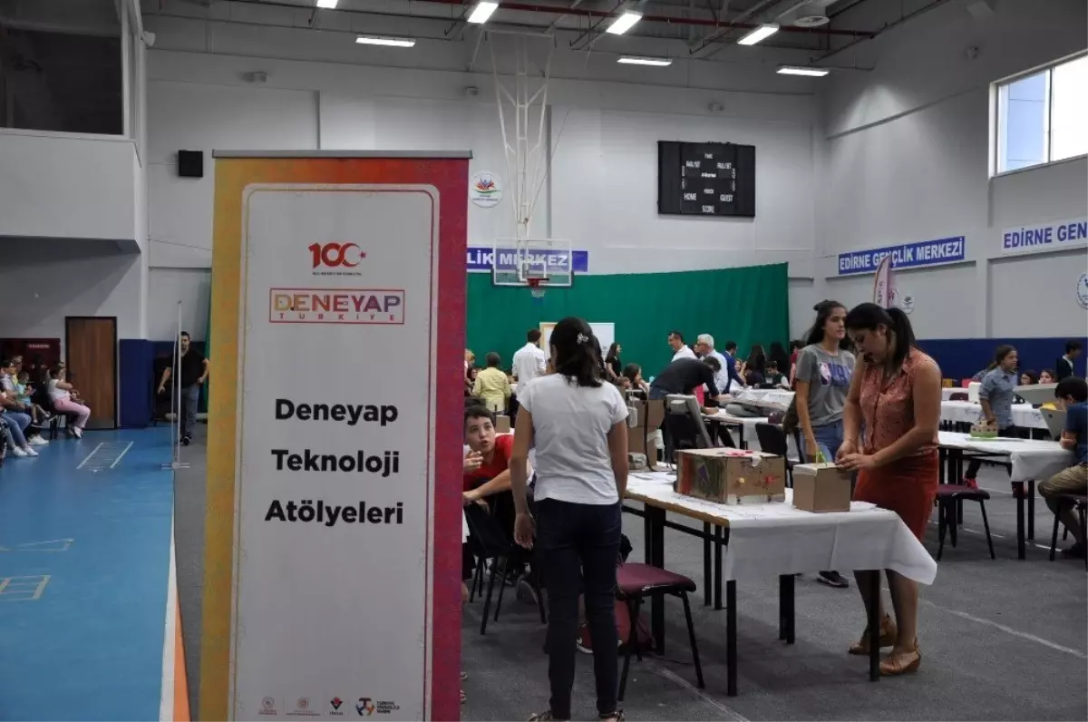Edirne Gençlik Merkezi Deneyap Atölyesi Tasarım-Üretim proje şenliği