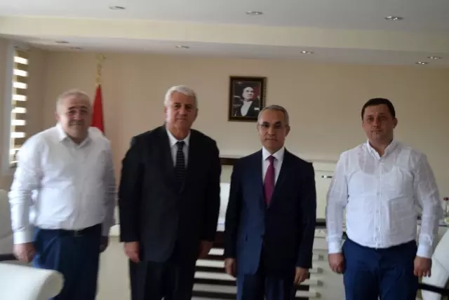 İESOB'dan Aliağa Kaymakamı Tekin'e ziyaret