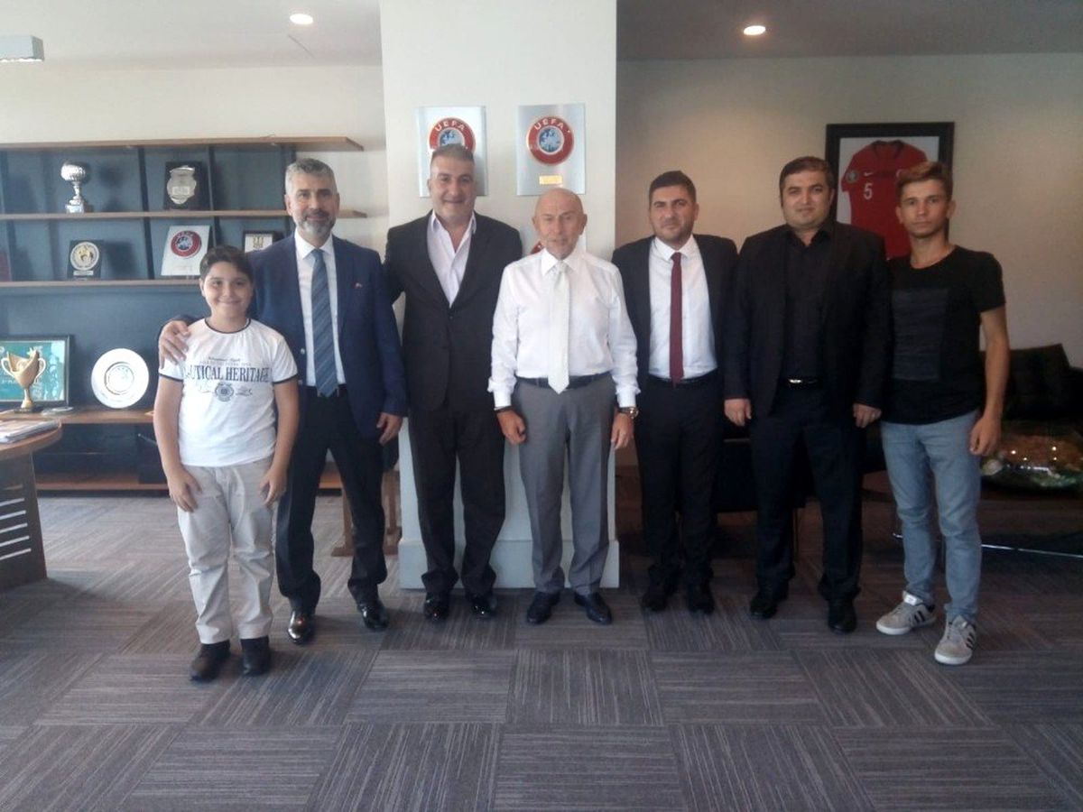 TFF Başkanı Nihat Özdemir, Zonguldak Ereğlispor'u ağırladı