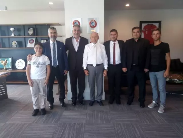 TFF Başkanı Nihat Özdemir, Zonguldak Ereğlispor'u ağırladı