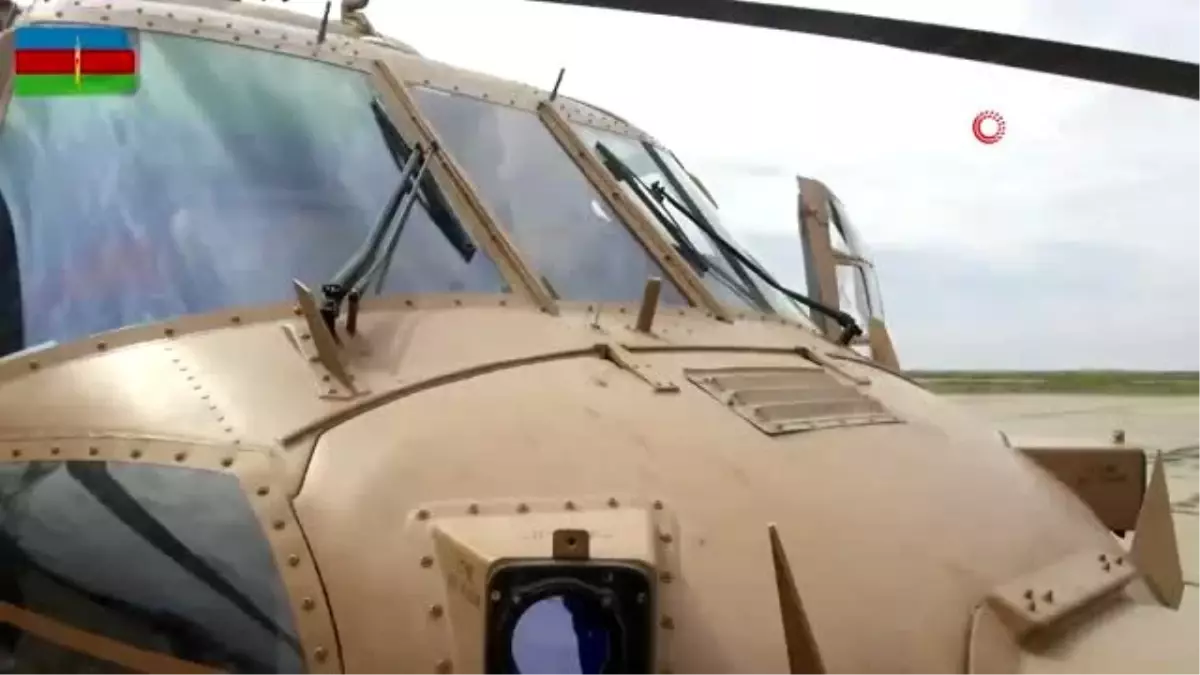 'TurAz Kartalı 2019' tatbikatı helikopterlerin katılımıyla devam ediyor