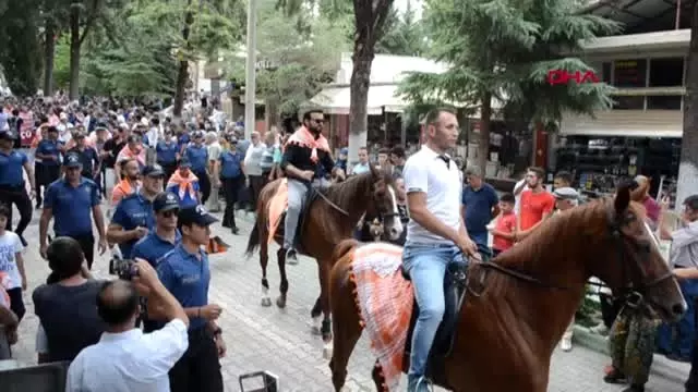 Antalya elmalı'da yörük göçü canlandırıldı Antalya elmalı'da yörük göçü canlandırıldı
