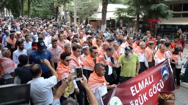 Antalya elmalı'da yörük göçü canlandırıldı Antalya elmalı'da yörük göçü canlandırıldı