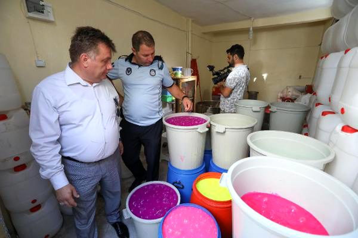 Buca'da 'oyun hamuru' baskını