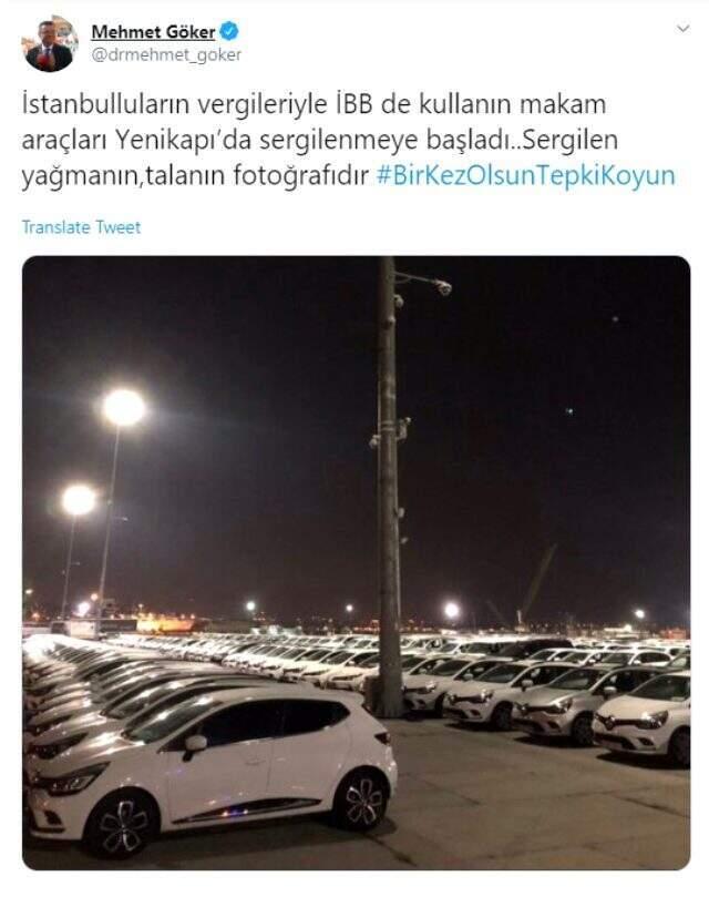 İmamoğlu 'İsrafı ispatlayacağım' demişti, yüzlerce araç gece yarısı Yenikapı'ya getirildi