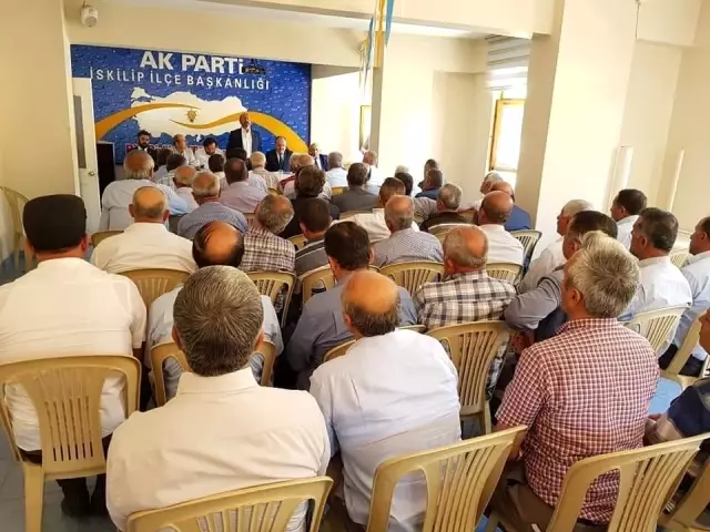 Milletvekili Kavuncu, muhtarlarla biraraya geldi Milletvekili Kavuncu, muhtarlarla biraraya geldi