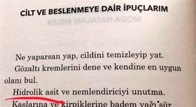Şeyma Subaşı, Sadece Şeyma kitabındaki 'Tuz ruhu' hatasından dolayı savcılığa ifade verdi