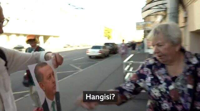 St Petersburglu seçmen 'Erdoğan' dedi