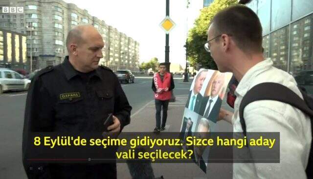 St Petersburglu seçmen 'Erdoğan' dedi