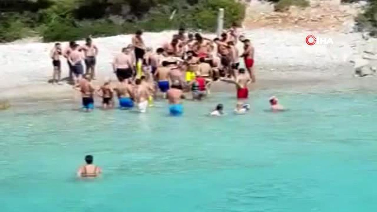Yerli ve yabancı turistler Belçikalı turisti kurtarmak için seferber oldu!