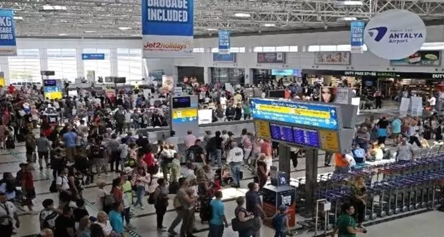 Havalimanlarını ilk 8 ayında 140 milyon yolcu kullandı Havalimanlarını ilk 8 ayında 140 milyon yolcu kullandı
