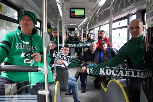 Kocaelispor maçları ek otobüs hatları bu sene de hizmette Kocaelispor maçları ek otobüs hatları bu sene de hizmette