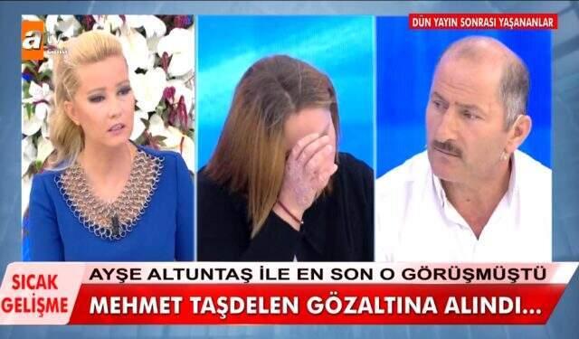 Müge Anlı'da Ayşe Altuntaş'la Orman'da cinsel ilişkiye girdiğini itiraf eden Mehmet Taşdelen gözaltına alındı