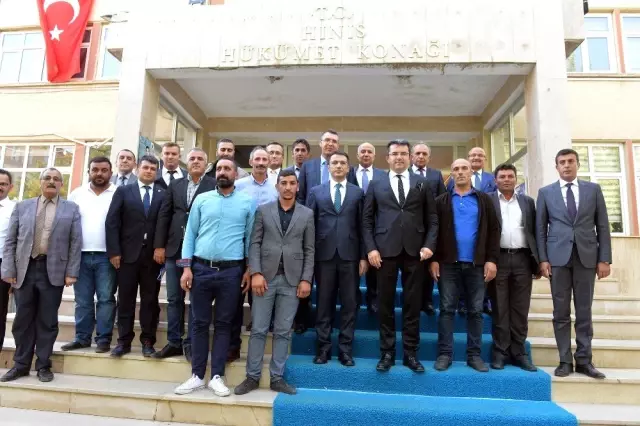 Vali Memiş güney ilçelerinde... Vali Memiş güney ilçelerinde...