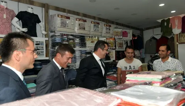 Vali Memiş güney ilçelerinde... Vali Memiş güney ilçelerinde...