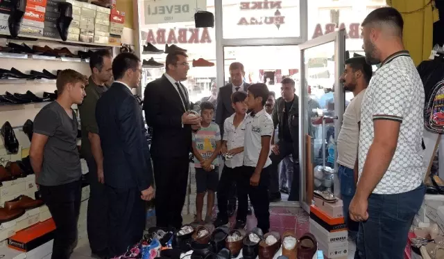 Vali Memiş güney ilçelerinde... Vali Memiş güney ilçelerinde...