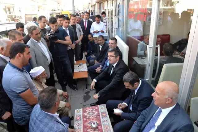 Vali Memiş güney ilçelerinde... Vali Memiş güney ilçelerinde...