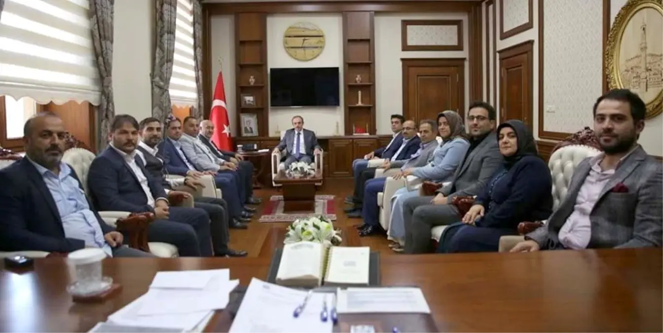 AK Parti Bayburt il yönetimi, Vali Epcim'i ziyaret etti