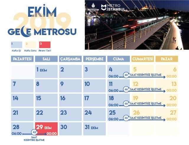 Hangi metrolar 24 saat çalışıyor? İşte İstanbul'da 24 saat çalışan otobüs ve metro hatları