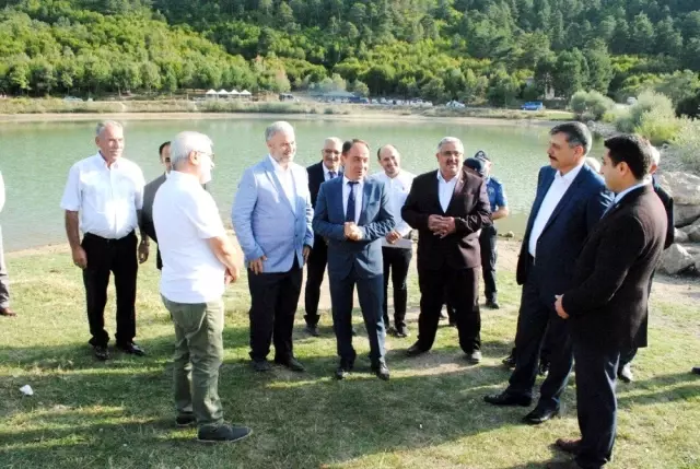 Saklı cennet yeşil göl turizme kazandırılıyor Saklı cennet yeşil göl turizme kazandırılıyor